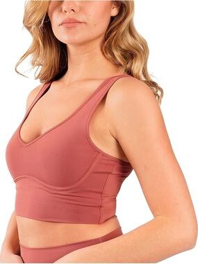 Yogalicious Contouring Cropped Bra Top